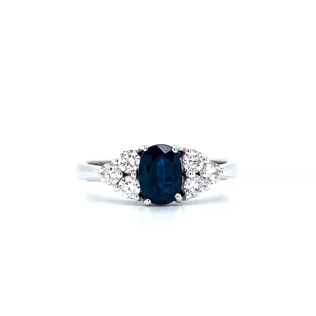 SAPPHIRE COCKTAIL RING