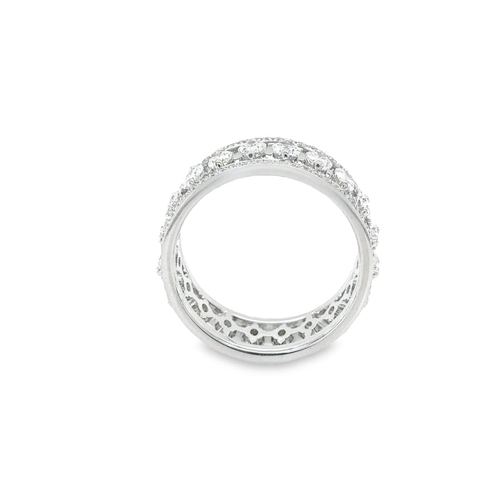 Bague en or blanc