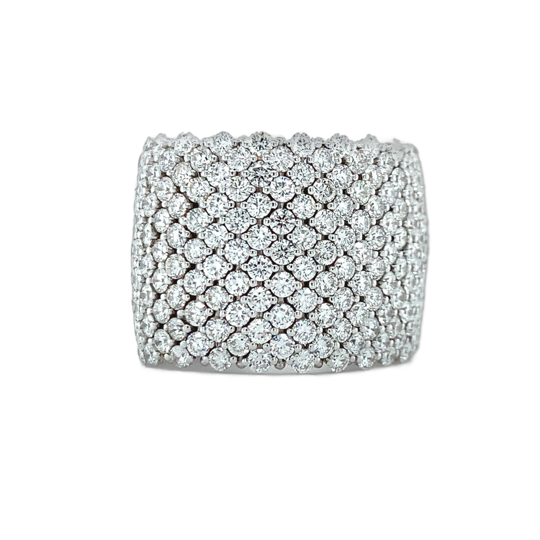 BAGUE FLEXIBLE DIAMANTS