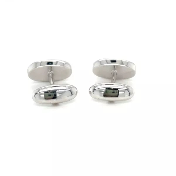 BOUTONS DE MANCHETTES INTEMPORELS QUARTZ NOIR