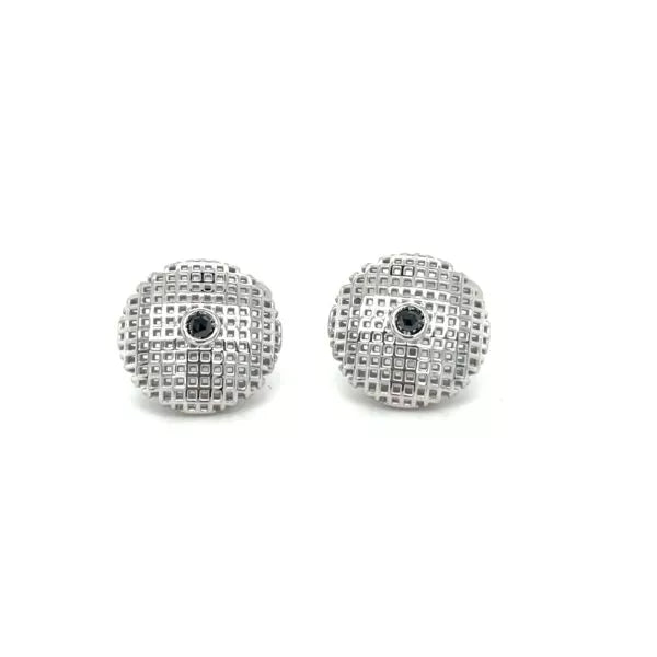 TIMELESS CUFFLINKS BLACK DIAMONDS