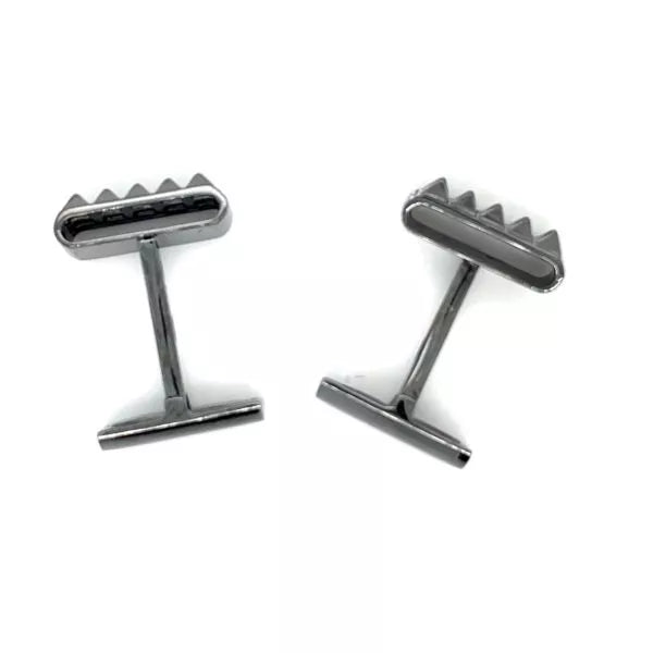 TIMELESS CUFFLINKS IN WHITE GOLD