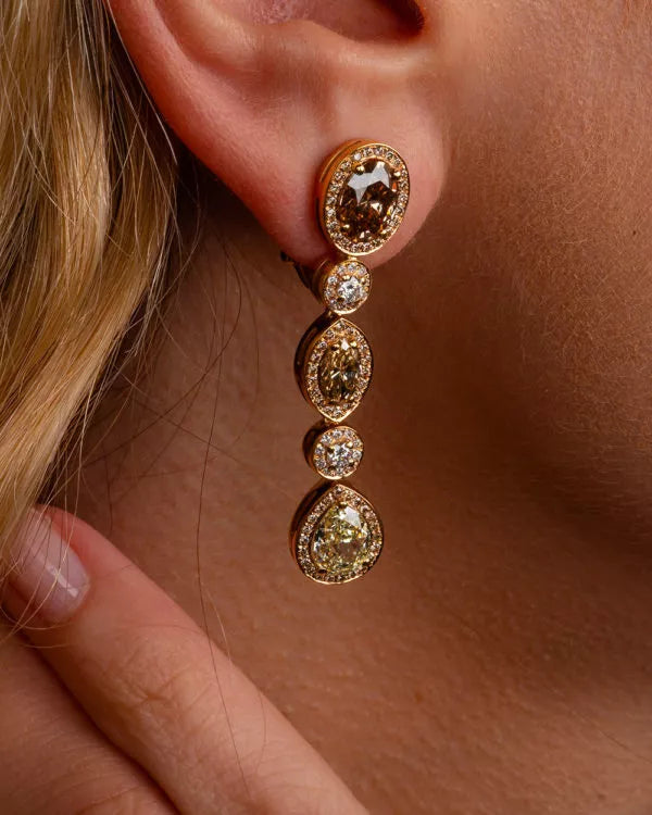 DIAMOND DROP EARRINGS