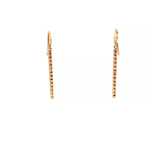 BOUCLES D'OREILLES PENDANTES SAPHIR