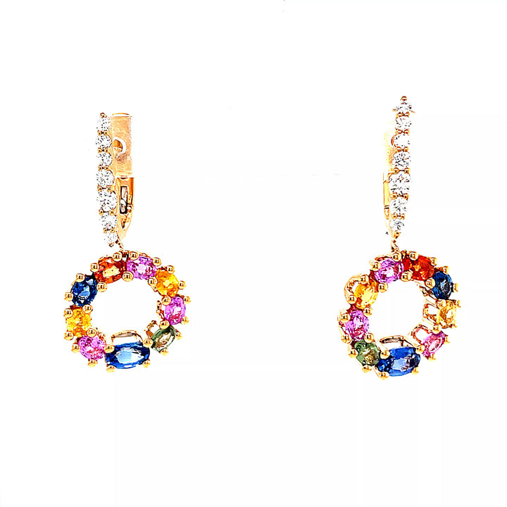 SAPPHIRE DROP EARRINGS