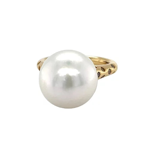 PEARL DIAMOND RING