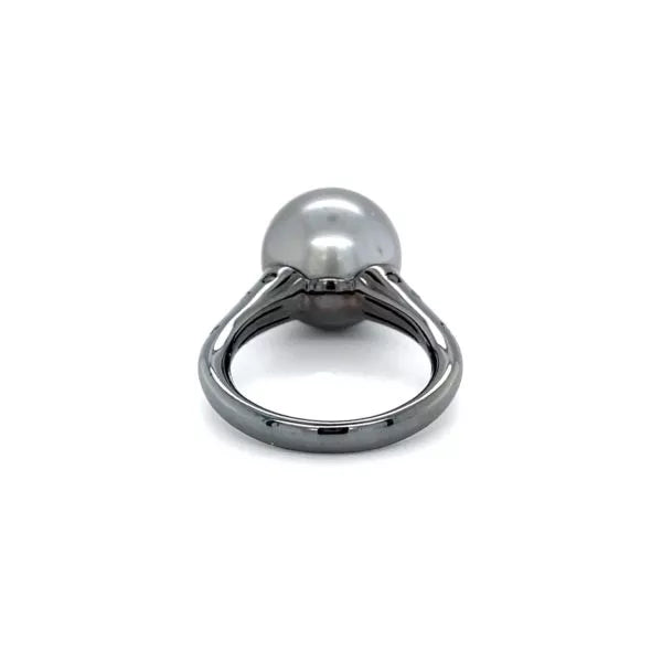 DIAMOND PEARL RING