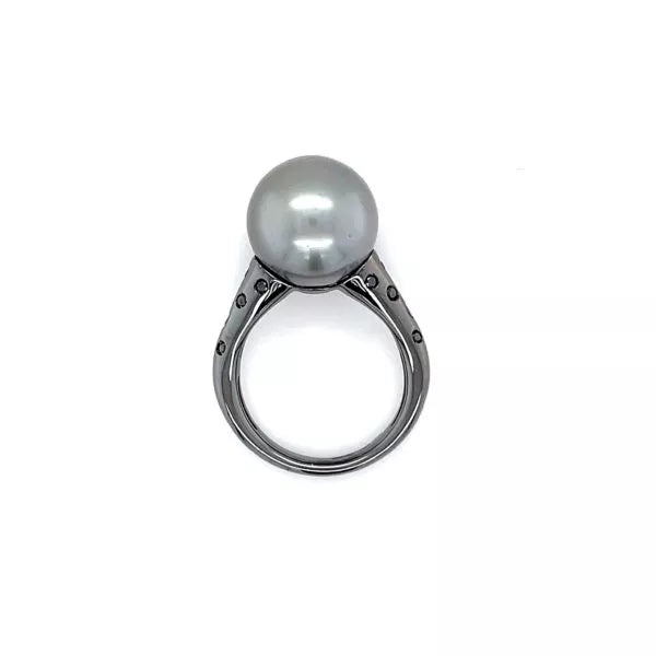 DIAMOND PEARL RING