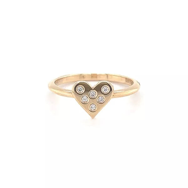 HEART SHAPE DIAMOND RING