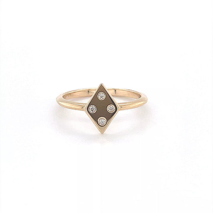 DIAMOND SYMBOL RING