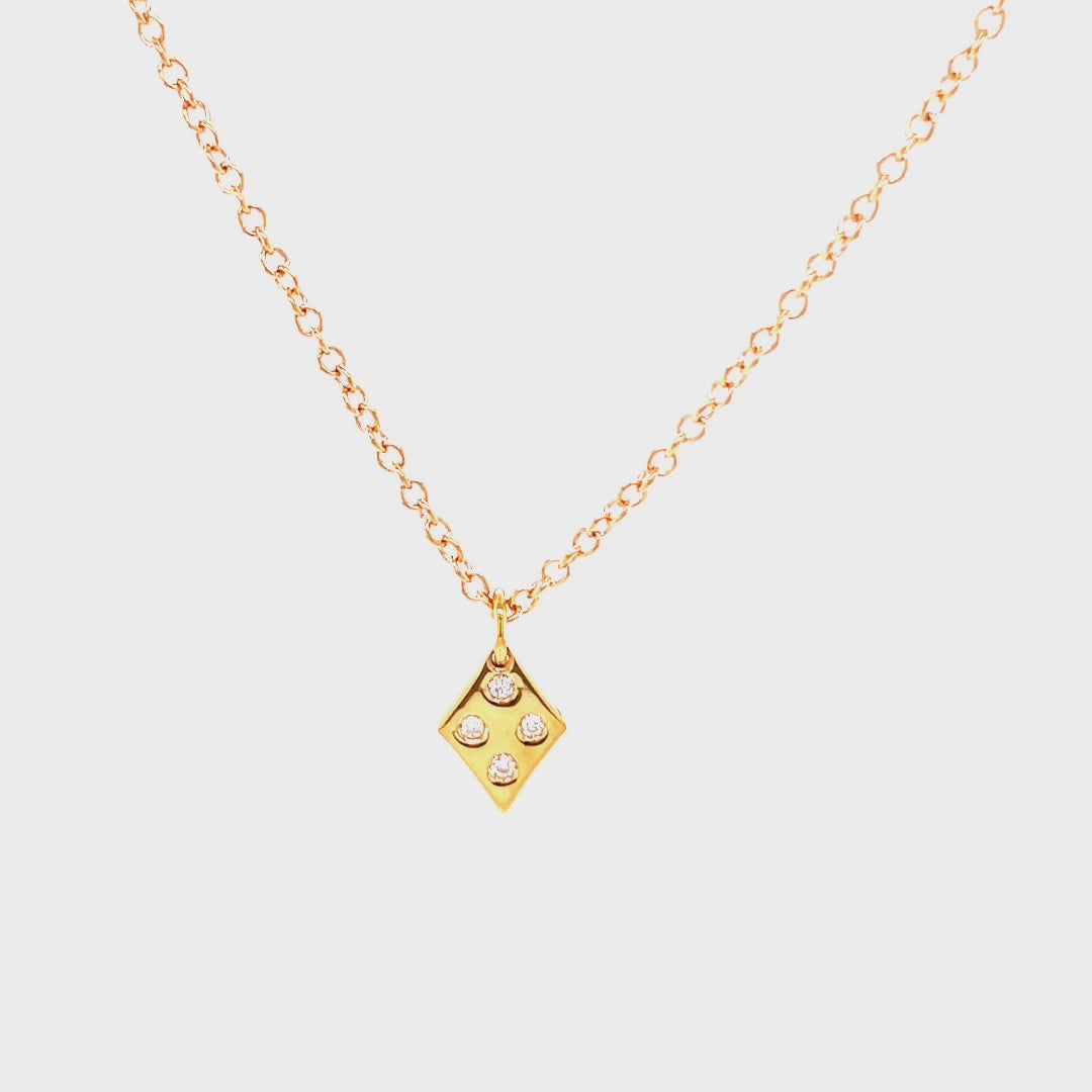 DIAMOND SYMBOL NECKLACE