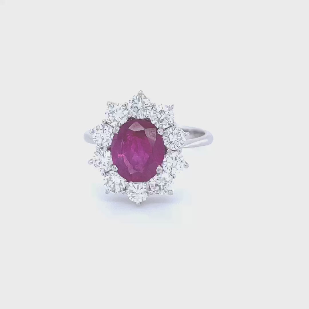 COCKTAIL RUBY RING