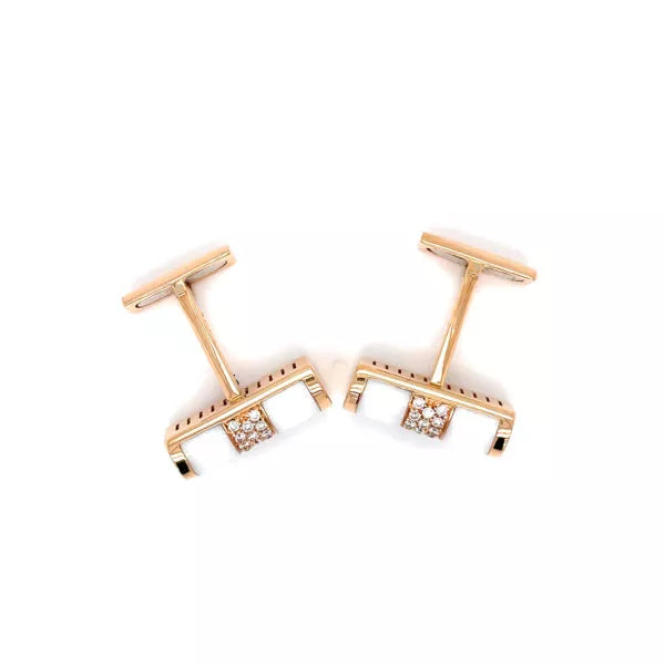 DIAMOND CUFFLINKS