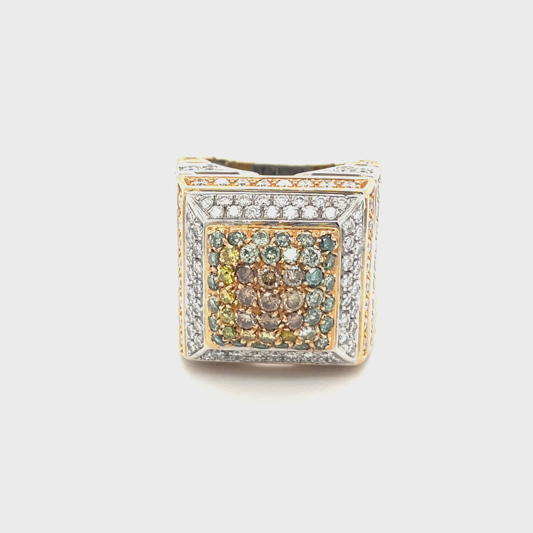 SIGNET DIAMOND RING