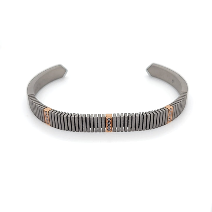 DIAMOND TITANIUM BRACELET