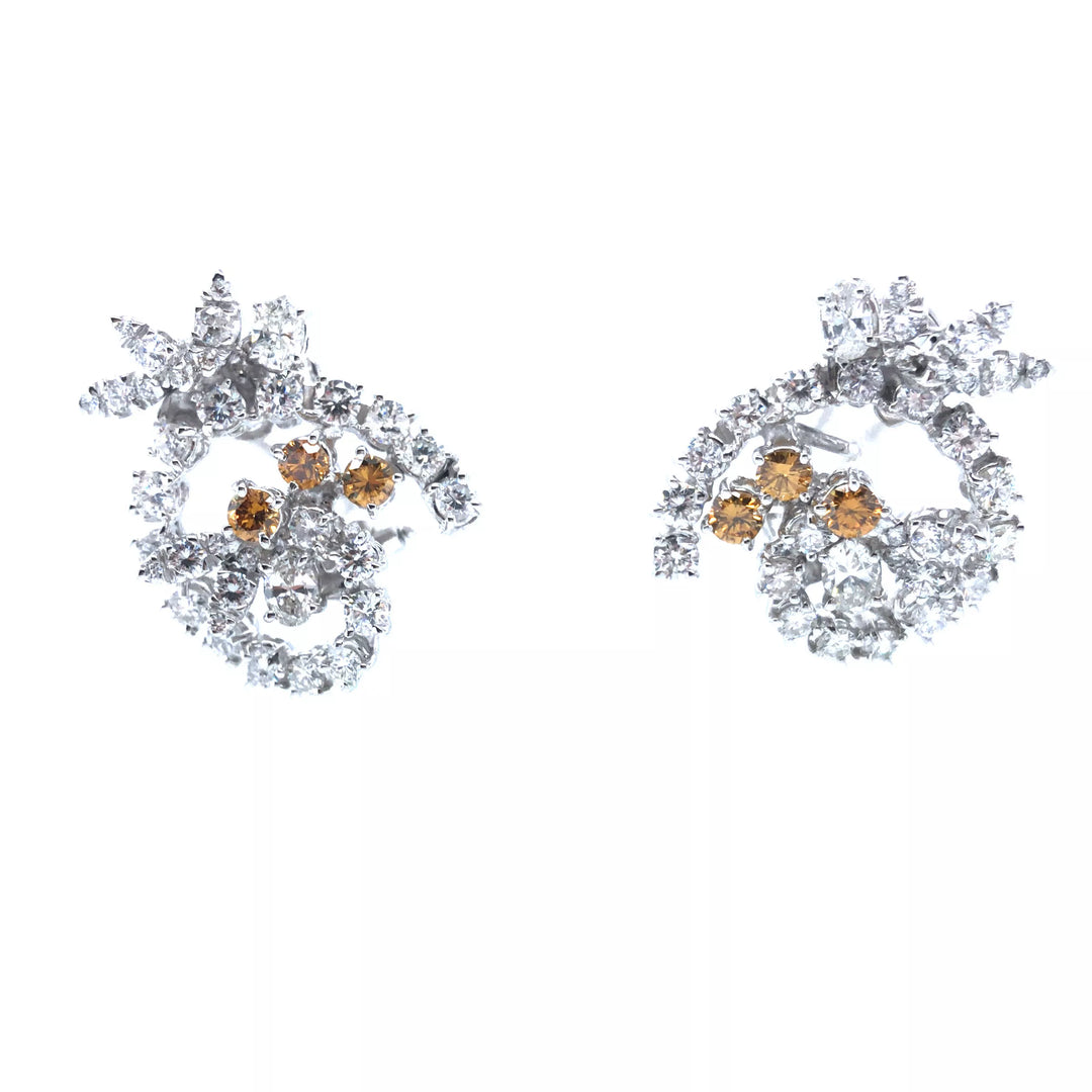 BOUCLES D'OREILLE EN DIAMANT