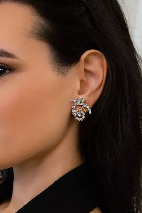 BOUCLES D'OREILLE EN DIAMANT