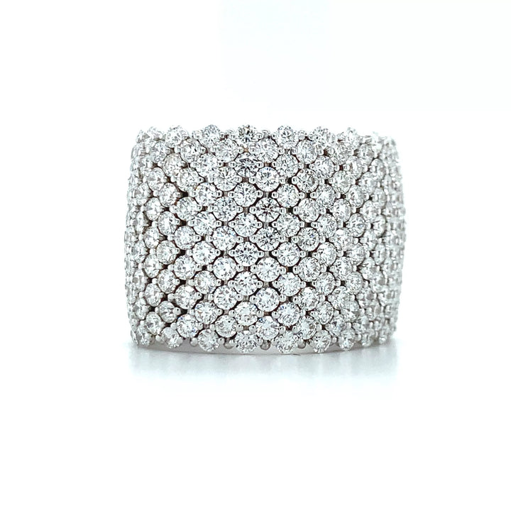 BAGUE FLEXIBLE DIAMANTS