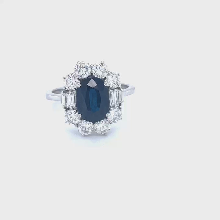 COCKTAIL SAPPHIRE RING