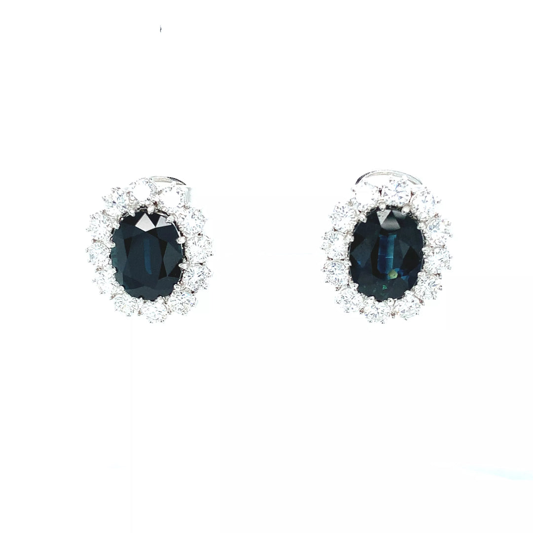 SAPPHIRE DROP EARRINGS