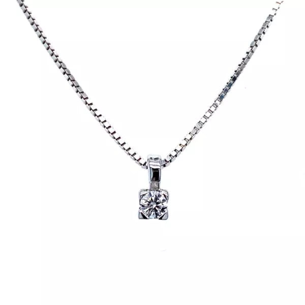 SOLITAIRE DIAMOND PENDANT